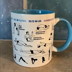 Yoga pose mug